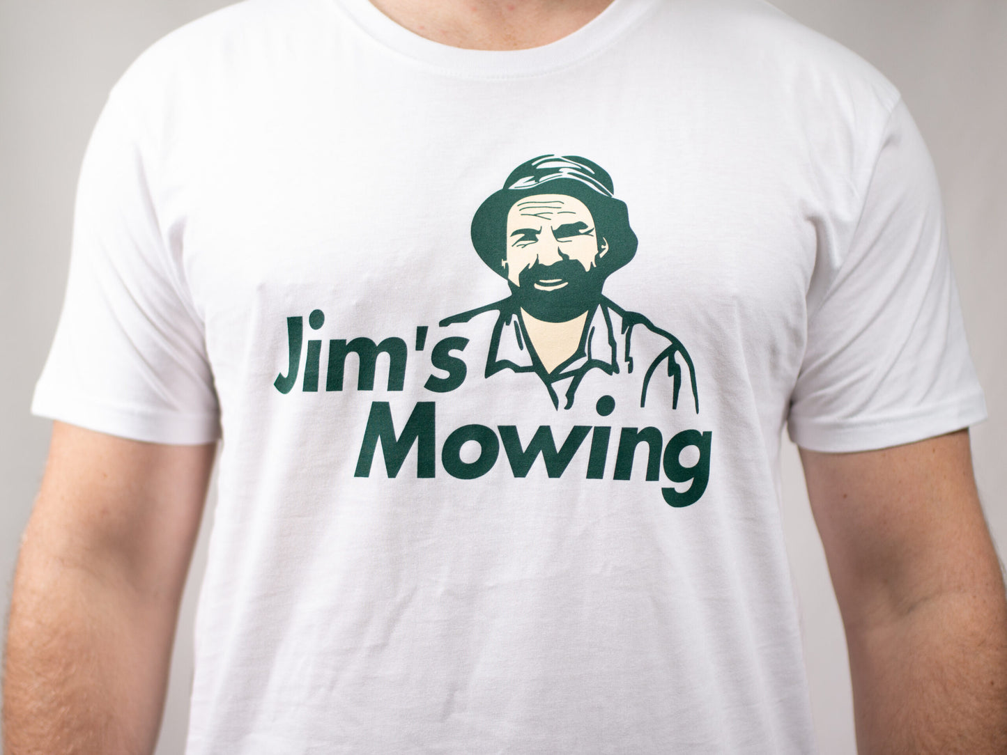 Jim's Mowing T-Shirt (unisex)