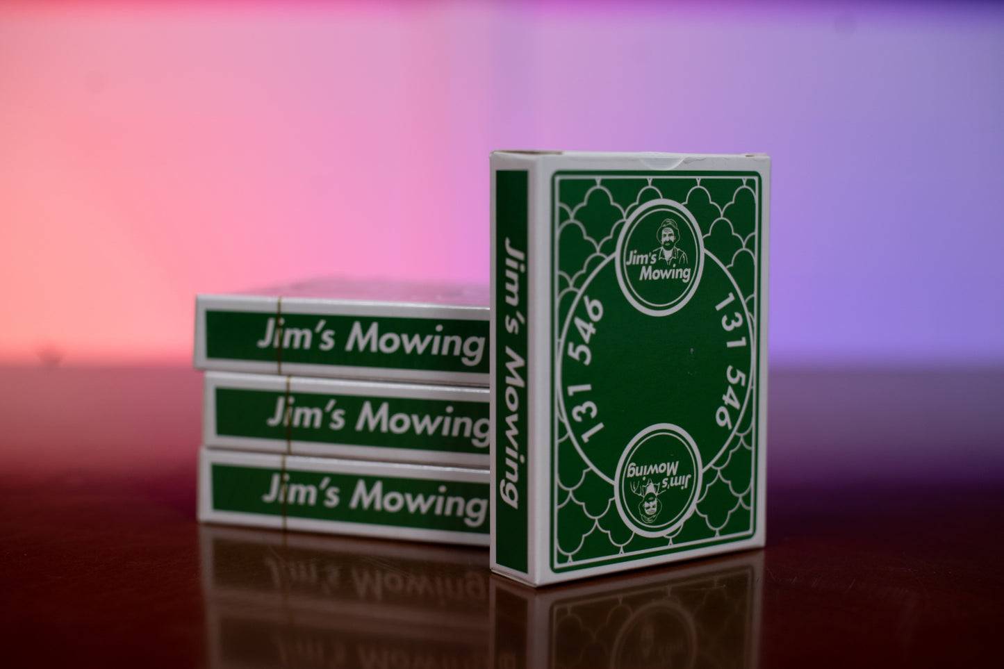 Jim's Mowing Cards