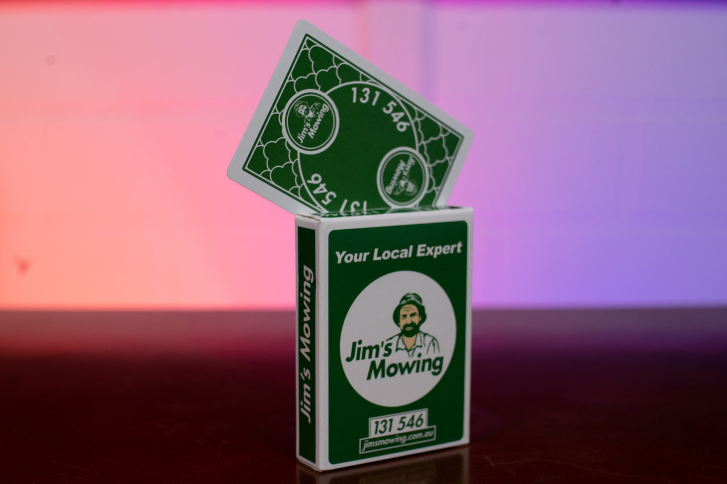 Jim's Mowing Cards