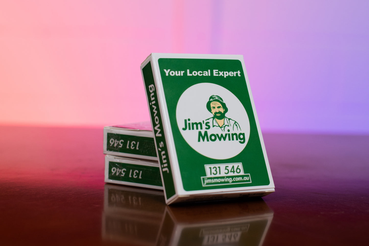 Jim's Mowing Cards