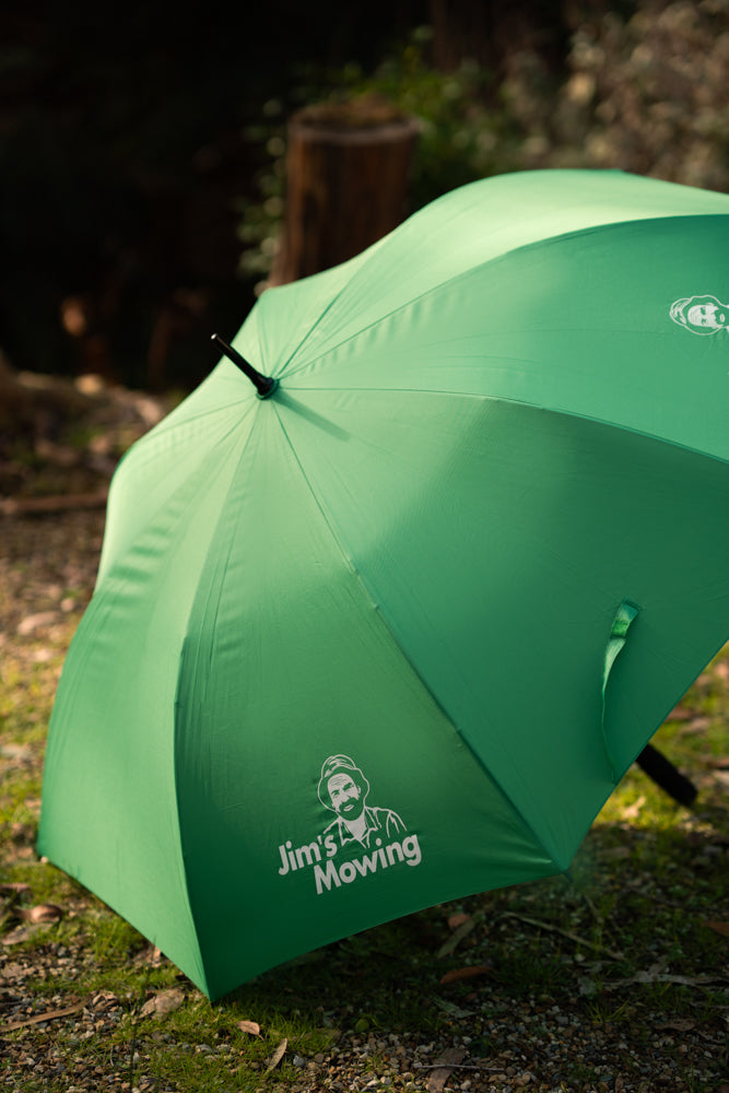 Jim's Umbrella - Mowing