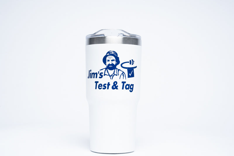 Large Vacuum Tumbler - Test & Tag